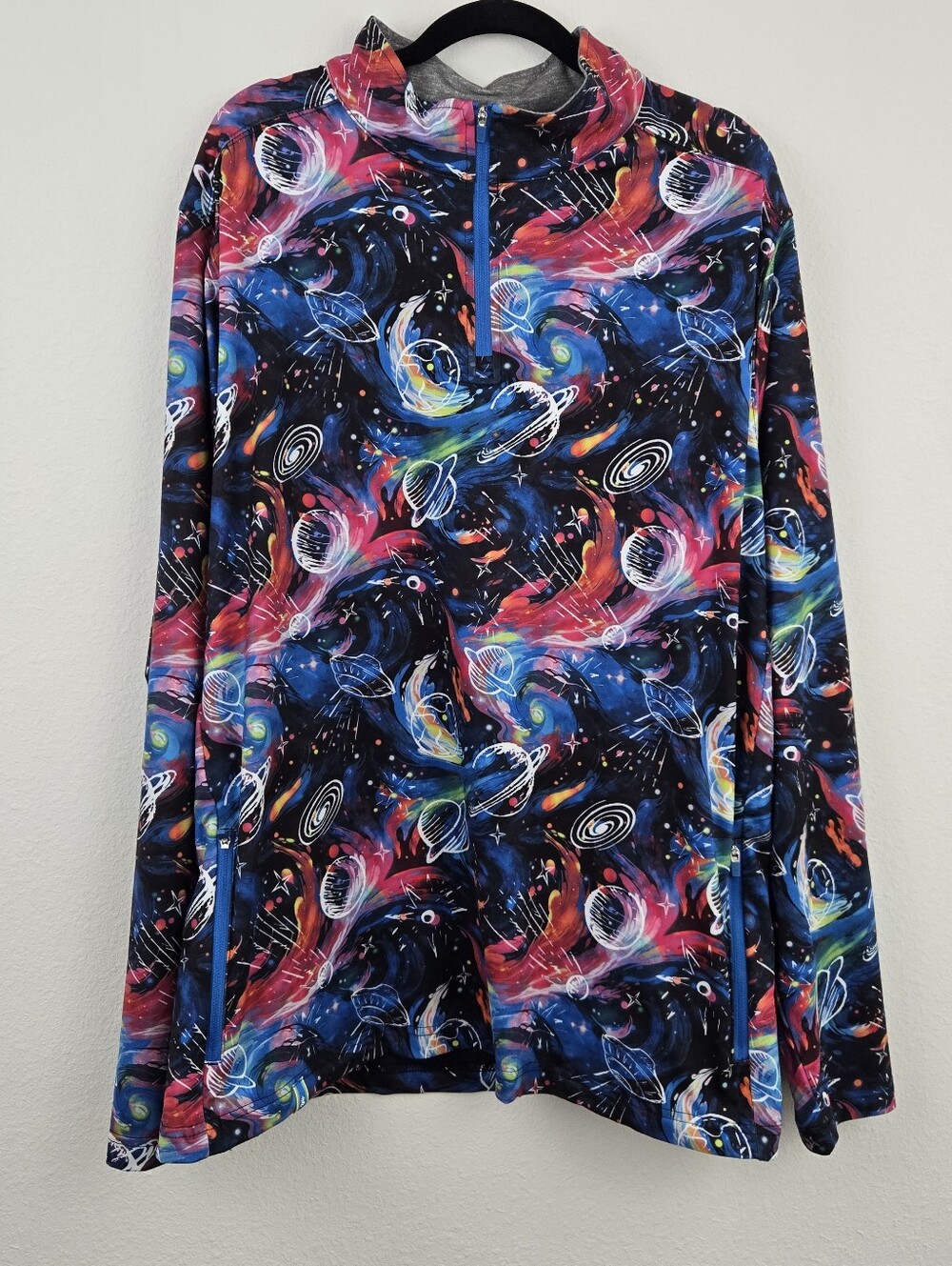 Chubbies Galactic Odyssey Quarter-Zip Pullover
